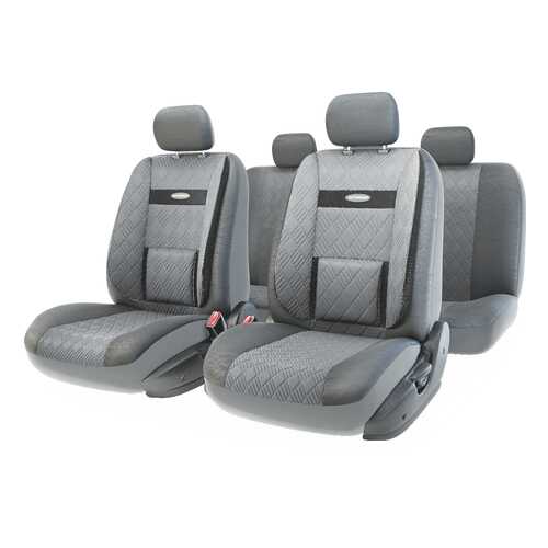 Комплект чехлов на сиденья Autoprofi Comfort 3D COM-1105GP D.GY/D.GY (M) в Газпромнефть