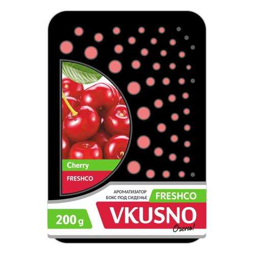 Ароматизатор под сиденье гелевый (вишня) 200г Vkusno FRESHCO в Газпромнефть