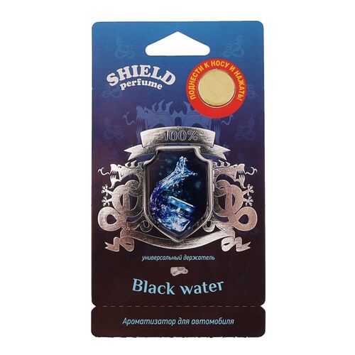 Ароматизатор Shield Perfume мембранный 7гр black water S-10 в Газпромнефть