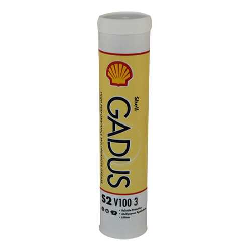 Пластичная смазка Shell Gadus S2 V100 3 0.4кг 550028161 в Газпромнефть