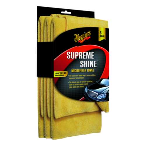 Микрофибровое полотенце (Supreme Shine Microfiber Towel) 40х63 см. 3 штуки. X2020EU в Газпромнефть