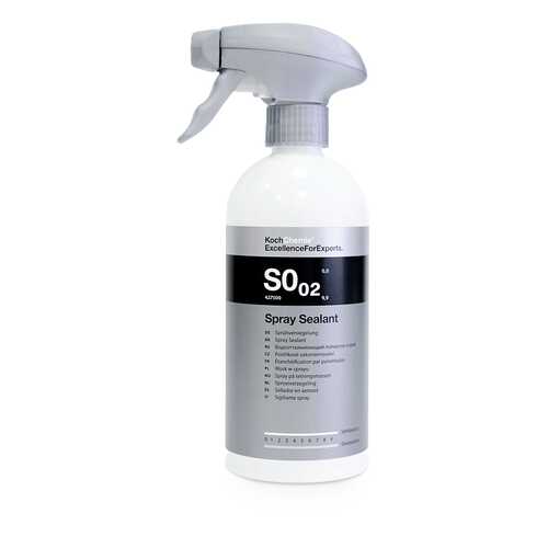 Водоотталкивающий полироль-спрей Koch Chemie для ЛКП Spray Sealant S0.02 500мл 427500 в Газпромнефть