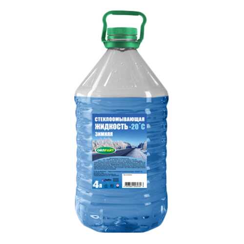 Жидкость стеклоомывателя зимняя OILRIGHT -20°C 4л 5206 в Газпромнефть