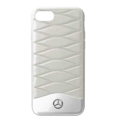 Кожаный чехол для iPhone® 7/8 Mercedes Cover for iPhone® 7/8, Grey, артикул B66958622 в Газпромнефть