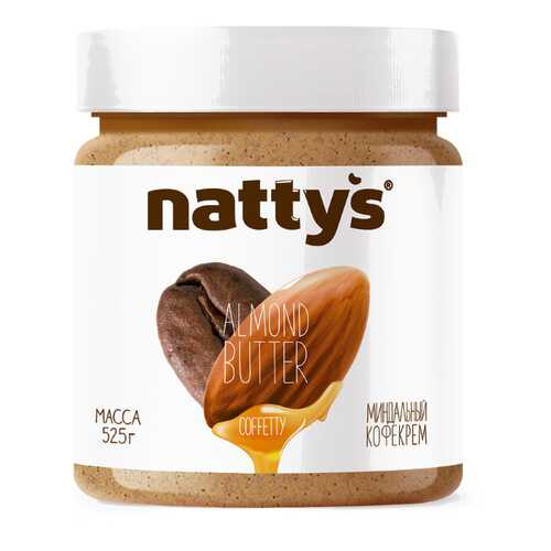 Паста Nattys Coffetty арахисовая с кофе 525 г в Газпромнефть