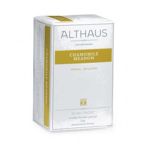 Чай Althaus Chamomile Meadow Deli Pack 20*1.5 г в Газпромнефть