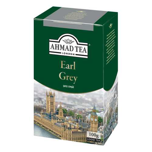 Чай черный Ahmad Tea earl grey 100 г в Газпромнефть