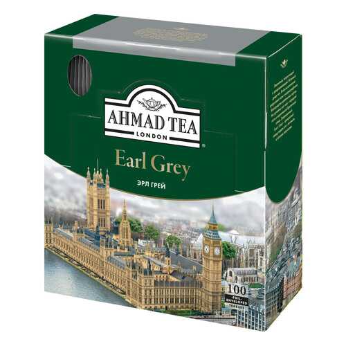 Чай черный Ahmad Tea earl grey 100 пакетиков в Газпромнефть