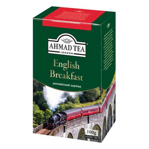 Чай черный Ahmad Tea english breakfast 100 г в Газпромнефть