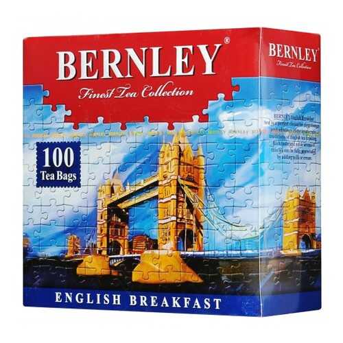 Чай черный Bernley english breakfast 100 пакетиков в Газпромнефть