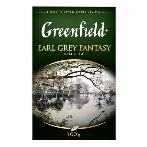 Чай черный листовой Greenfield Earl Grey Fantasy 100 г в Газпромнефть