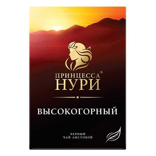 Чай черный листовой Принцесса Нури Высокогорный 100 г в Газпромнефть