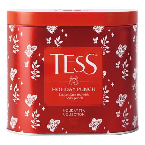 Чай черный листовой Tess Holiday Punch 100 г в Газпромнефть