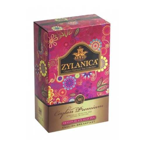 Чай черный листовой Zylanica ceylon premium collection английский завтрак FBOP 100 г в Газпромнефть