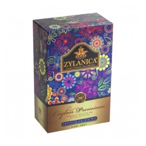 Чай черный листовой Zylanica ceylon premium collection бергамот FBOP 200 г в Газпромнефть