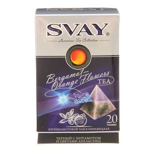 Чай черный Svay с чабрецом и апельсином 20 пакетиков в Газпромнефть
