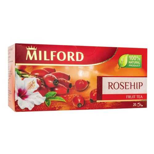 Чай фруктовый Milford rosehip 20 пакетиков в Газпромнефть