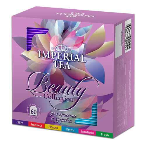 Чай Imperial Tea Beauty collection ассорти 60 пакетиков в Газпромнефть