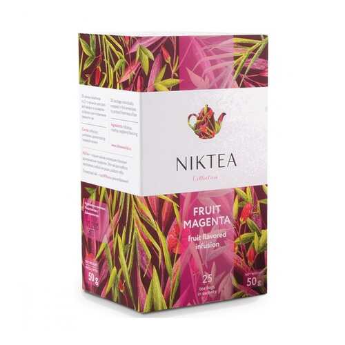 Чай Niktea Fruit Magenta травяной 25 пакетиков в Газпромнефть