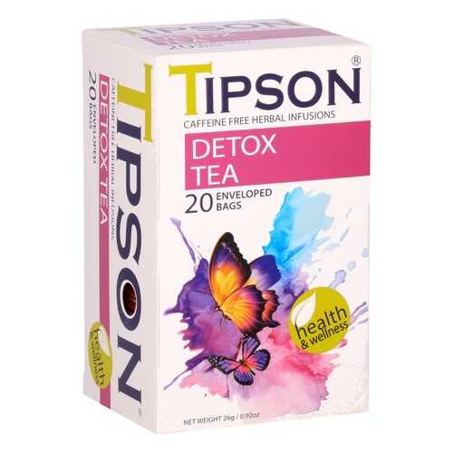 Чай Tipson Detox tea, травяной, 20 пакетиков в Газпромнефть