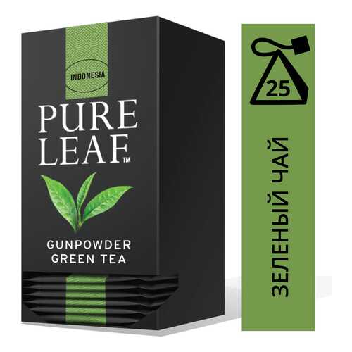 Чай зеленый Pure Leaf Gunpowder 25 пакетиков в Газпромнефть