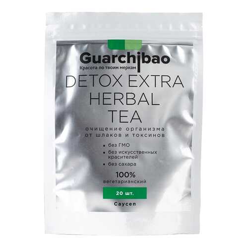 Чайный напиток Guarchibao для детокса Detox Herbal Tea Саусеп 48 г в Газпромнефть