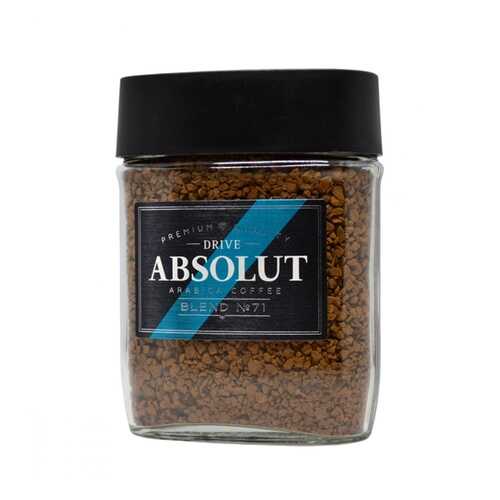 Кофе Absolut Drive Blend №71 сублимированный 95 г в Газпромнефть