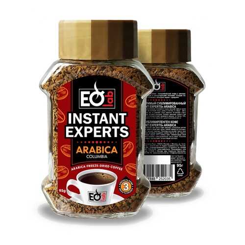 Кофе Espressolab Instant Experts Arabica Columbia растворимый 95 г в Газпромнефть