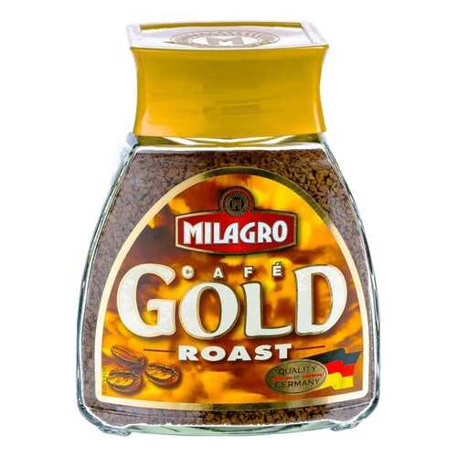 Кофе Milagro Gold Roast, растворимый, 200 гр в Газпромнефть