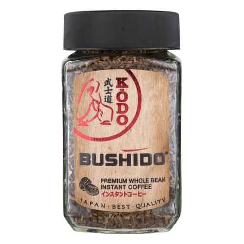 Кофе молотый в растворимом Bushido kodo 95 г в Газпромнефть