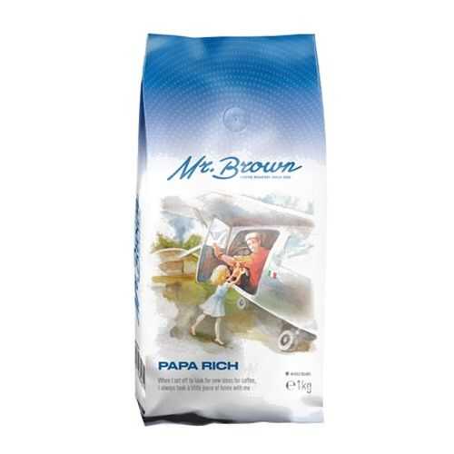 Кофе Mr.Brown Papa Rich в зернах 1 кг в Газпромнефть