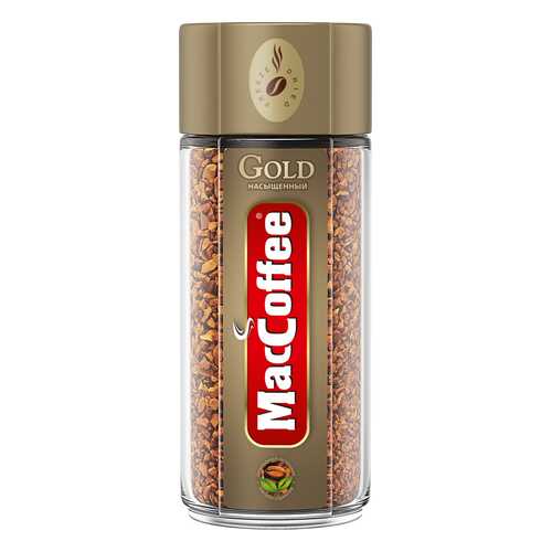 Кофе натуральный растворимый сублимированный MacCoffee Gold, ст/б 100г*6 в Газпромнефть