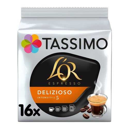 Кофе Tassimo Lor Espresso Delizioso в капсулах 16 шт в Газпромнефть