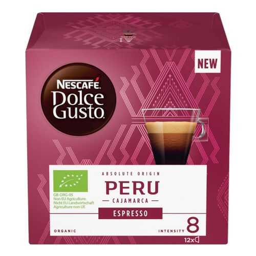 Кофе в капсулах Dolce Gusto espresso Peru 12 капсул в Газпромнефть