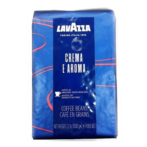 Кофе в зернах Lavazza Crema e Aroma 1 кг в Газпромнефть