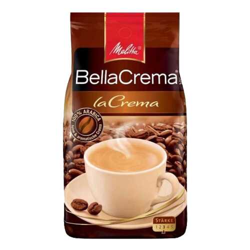 Кофе в зернах Melitta bella crema la crema 1000 г в Газпромнефть