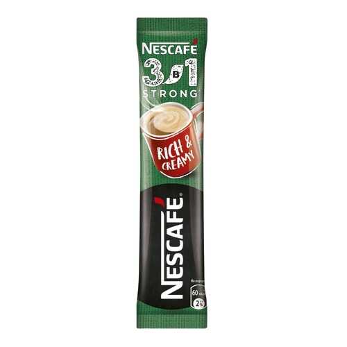 Крепкий кофе NESCAFE 3в1 растворимый порционный, 10 порций по 14.5г в Газпромнефть