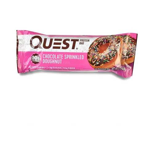 Батончик протеиновый Quest Bar Chocolate Sprinkled Doughnut Пончик Донат 60г США в Газпромнефть