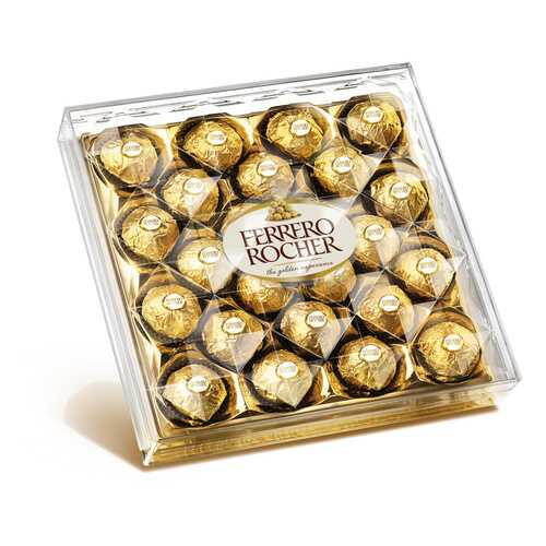 Конфеты Ferrero Rocher хрустящие с лесным орехом 300 г в Газпромнефть