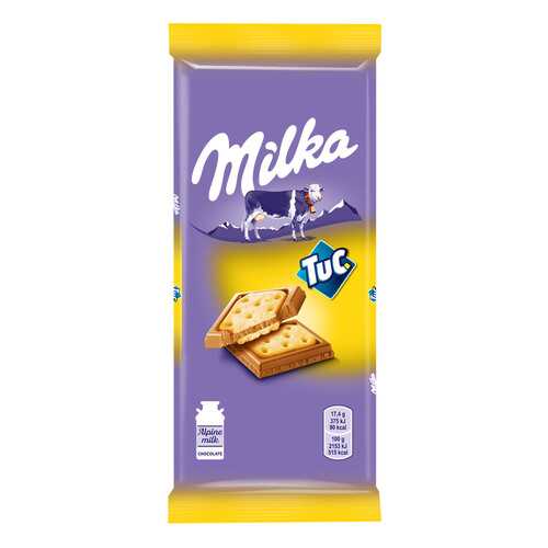 Шоколад MILKA Mini Tuc печенье/шоколад 87г*5 шт в Газпромнефть