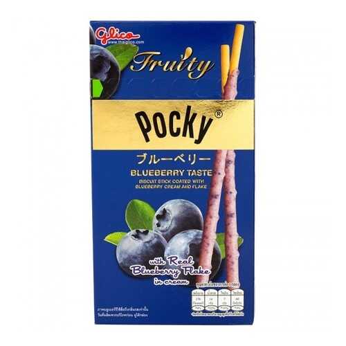 Палочки Pocky Glico голубика в шоколаде 35 г в Газпромнефть