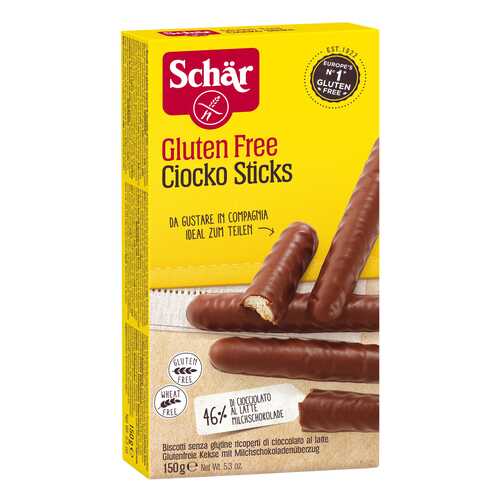 Печенье Dr.Schar сiocko sticks 150 г в Газпромнефть