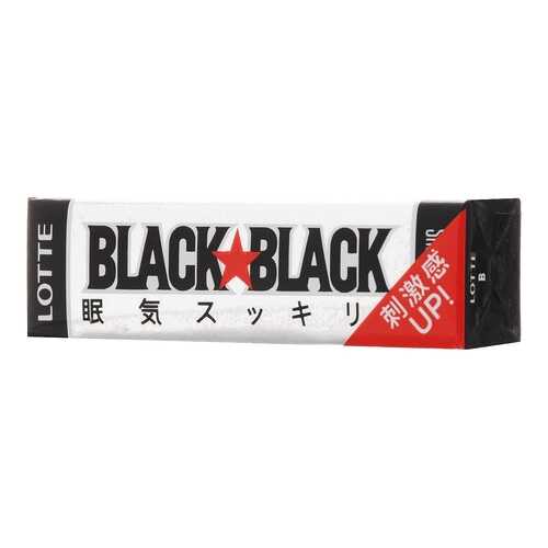 Жевательная резинка Lotte black black в Газпромнефть