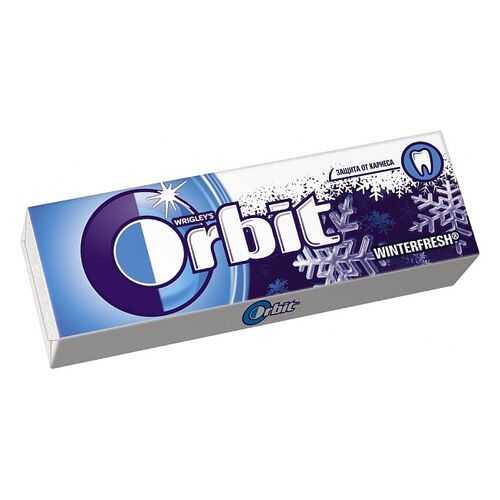 Жевательная резинка Orbit winterfresh 13.6 г в Газпромнефть