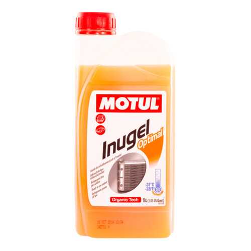 Антифриз MOTUL Inugel Optimal G13 красный готовый антифриз 1л 102923 в Газпромнефть