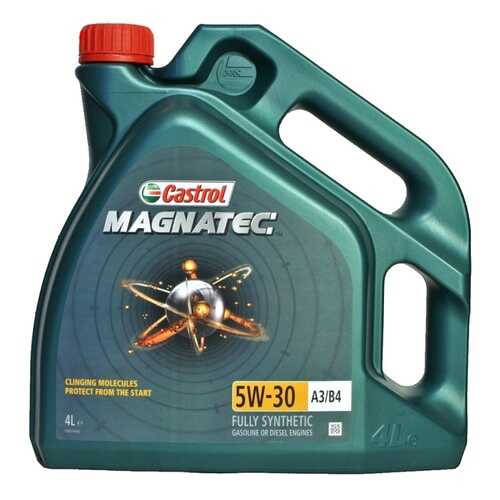 15C927 | Масло моторное Magnatec 5W-30 A3/B4 (4 л.) гр.упак. 4 шт. CASTROL арт. 15C927 в Газпромнефть