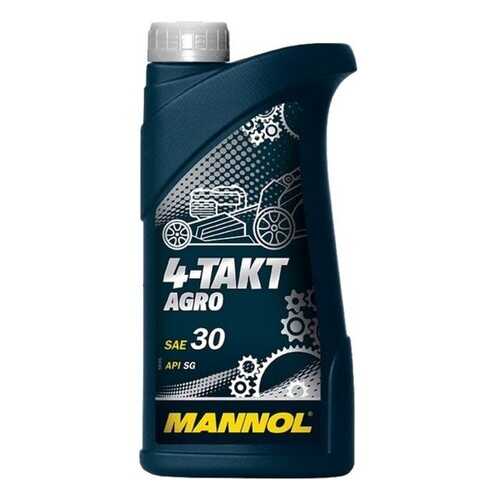 7203 MANNOL 4-TAKT AGRO SAE 30 0,6 л. Минеральное моторное масло для садовой техники в Газпромнефть