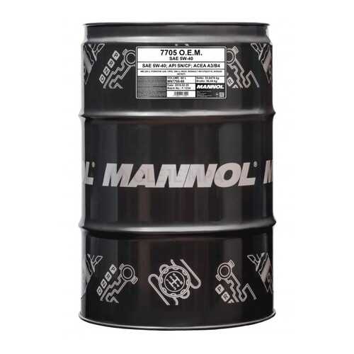 7713 MANNOL O.E.M. for KOREAN CARS 5W-30 60 л. Синтетическое моторное масло 5W30 в Газпромнефть