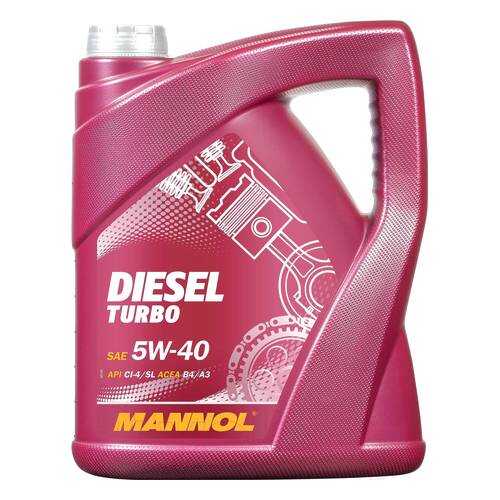 7904 MANNOL DIESEL TURBO 5W40 10 л. Синтетическое масло 5W-40 в Газпромнефть