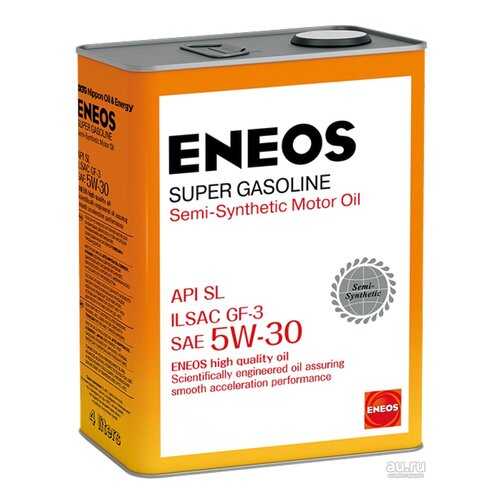 ENEOS Масло Eneos Fine Motor Oil Sn 5w-30 4л в Газпромнефть